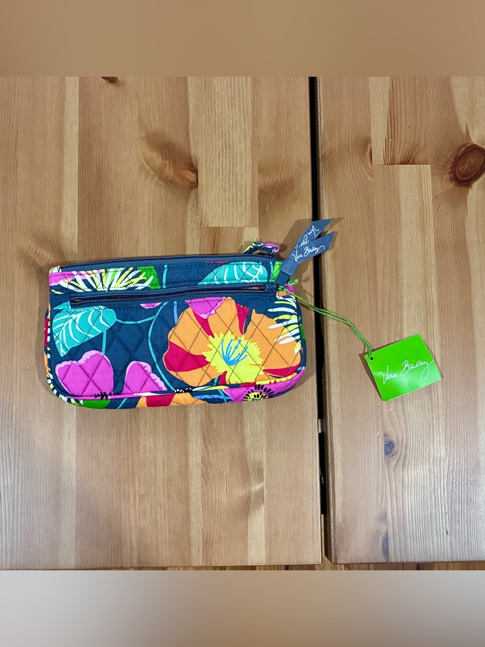 Vera Bradley Jazzy Bloom Wristlet